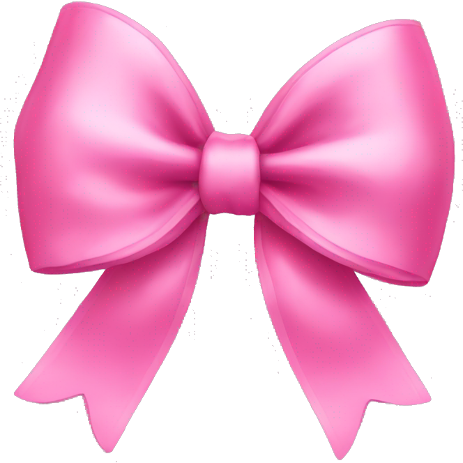 Pink bow