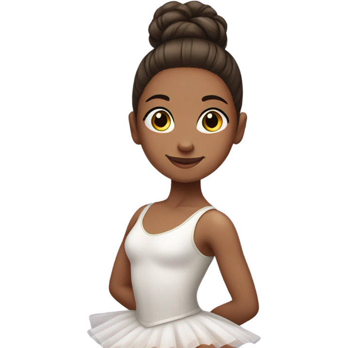 Girl práctice ballet