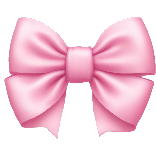 Baby pink bow