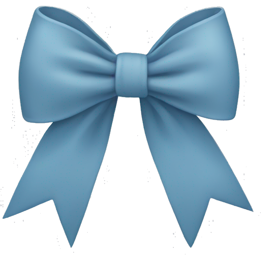 Dusty Blue bow