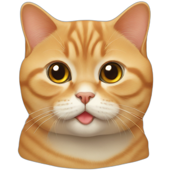 Ginger british shorthair