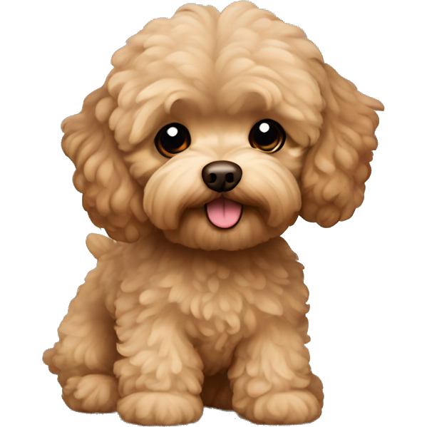 Brown maltipoo