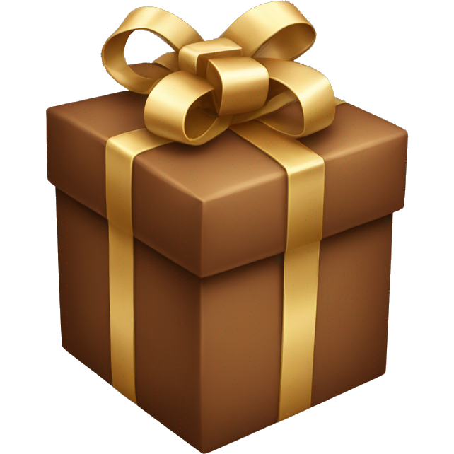 Brown christmas present