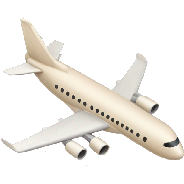 Beige airplane