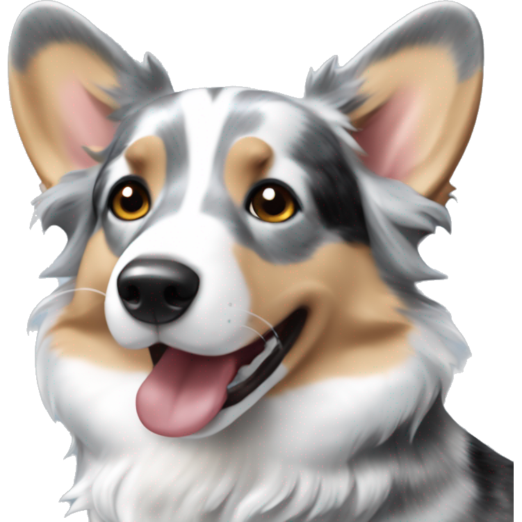 Blue Merle welsh corgi