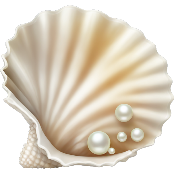 OpenSea shell with pearl