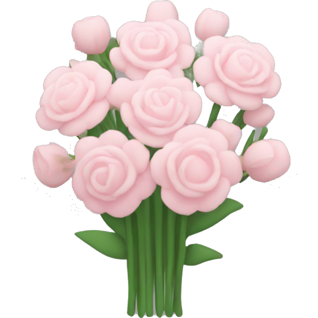 Pale pink flower bouquet