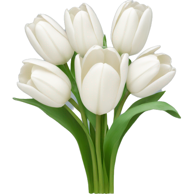 White tulip bouquet