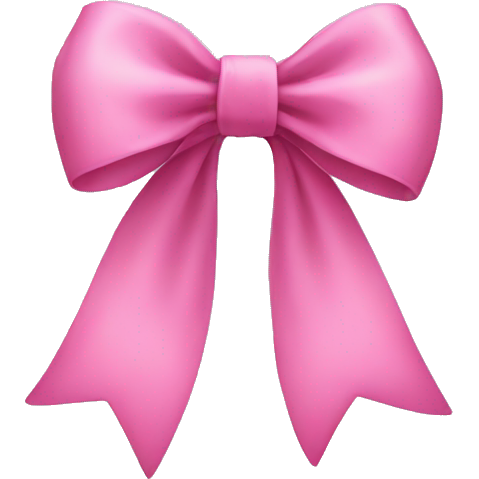 Pink bow