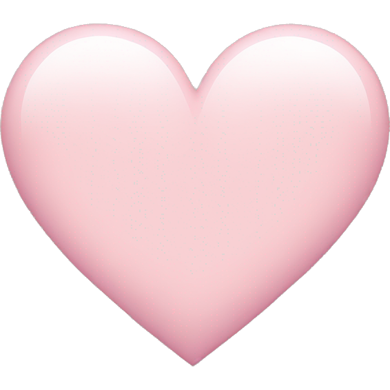 Light pink heart