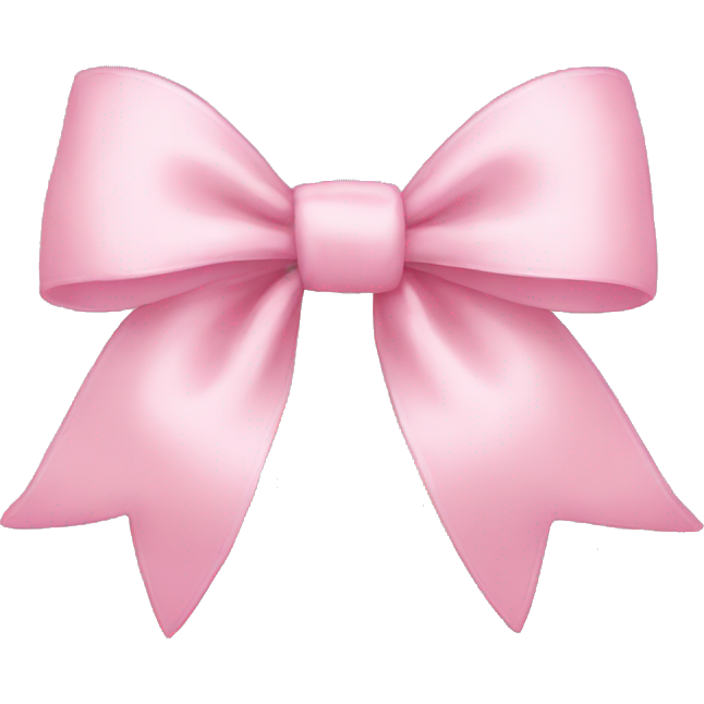 Light pink bows