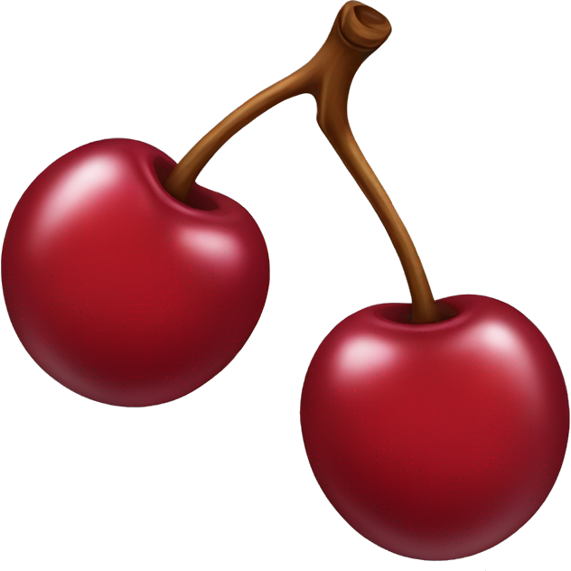 Cherry red emojis