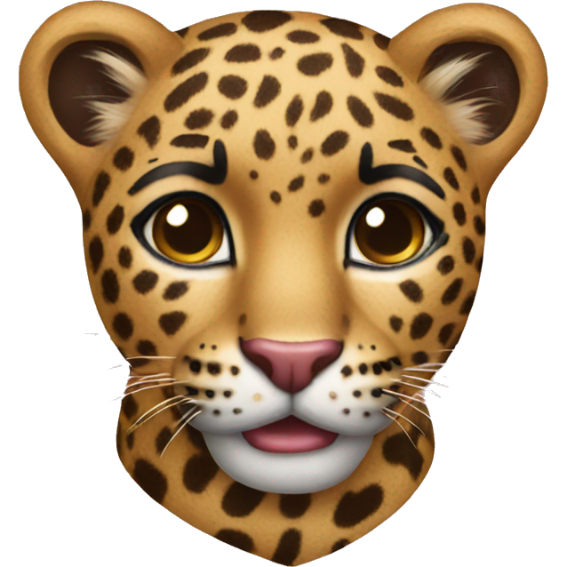 Heart leopard