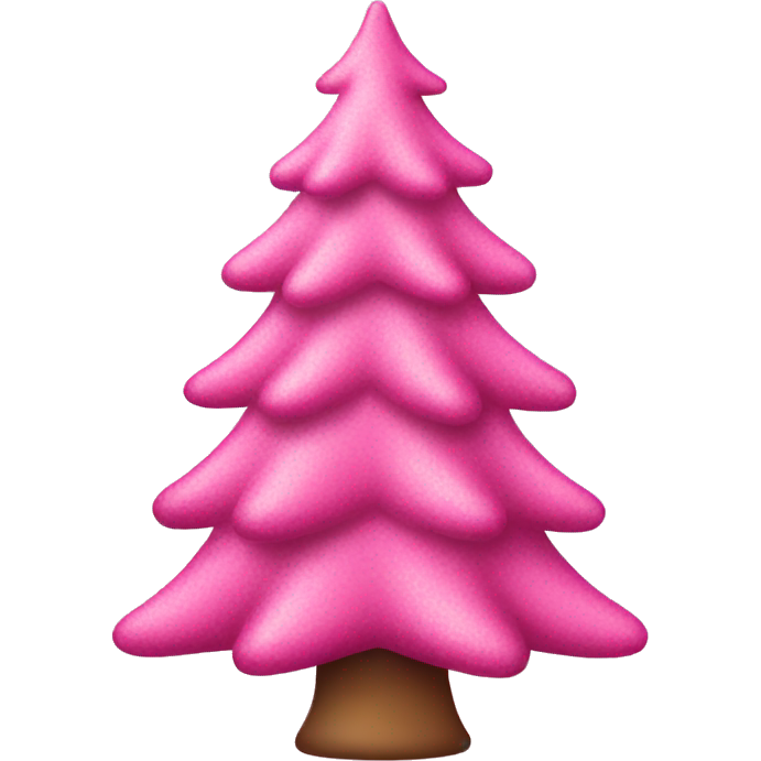 Pink Christmas tree