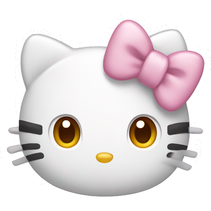 Hello kitty with light pink bow