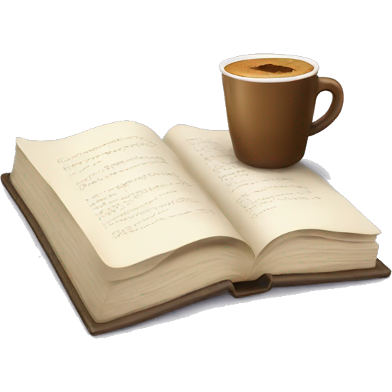 Coffee and book
