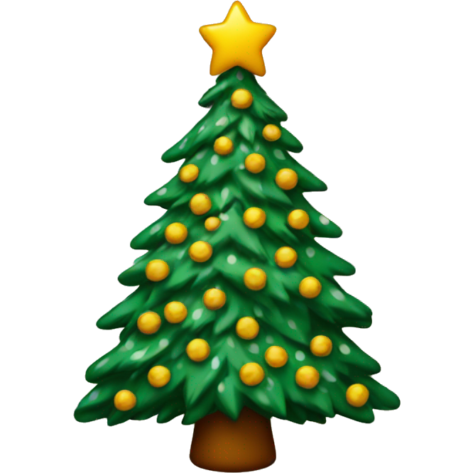 Leopard print christmas tree