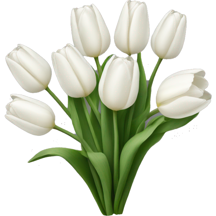 White tulip bouquet