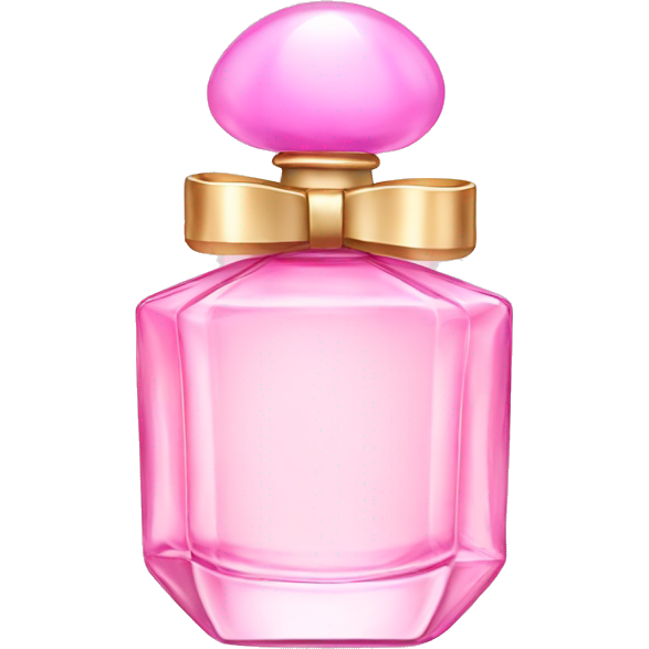 Fairy light pink perfume in bow