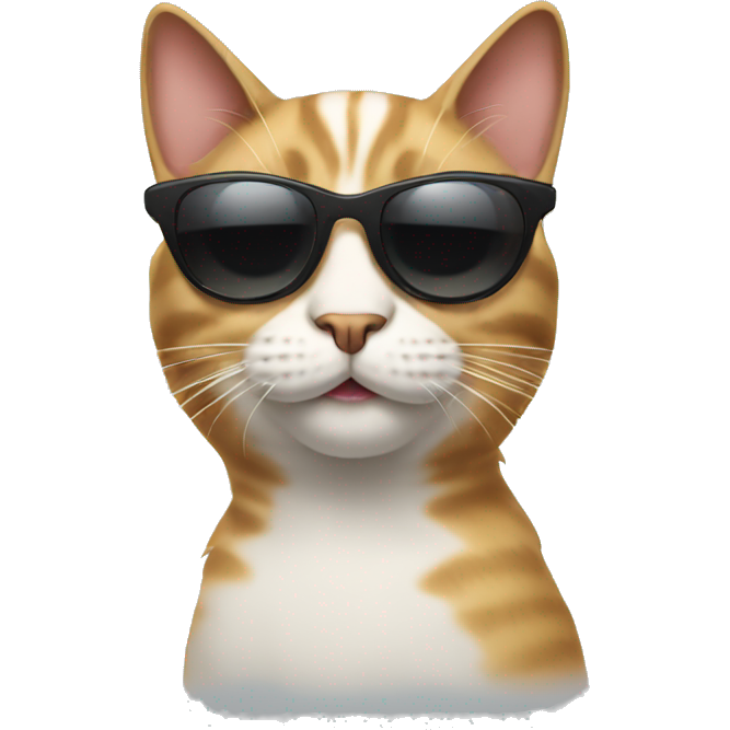 Cat with sunglasses