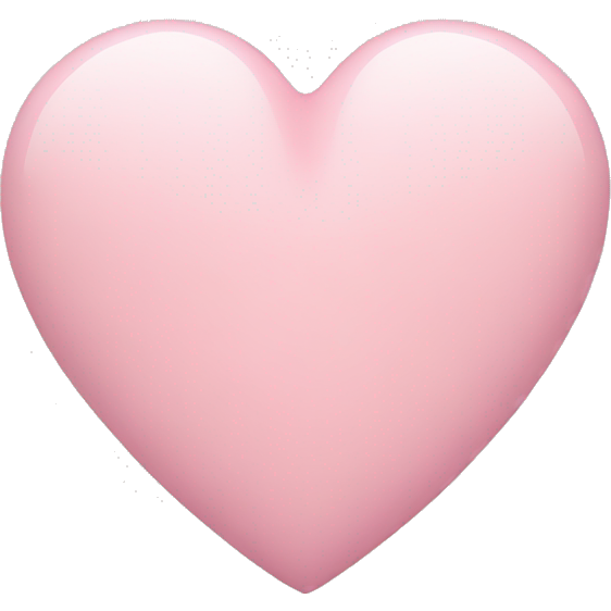 Pastel pink heart