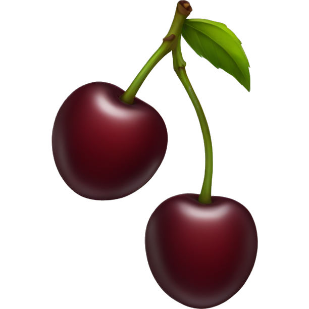 Dark red cherry