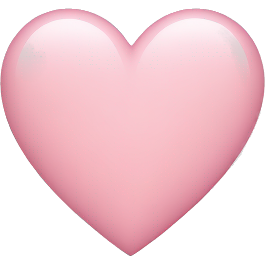 Light pink heart
