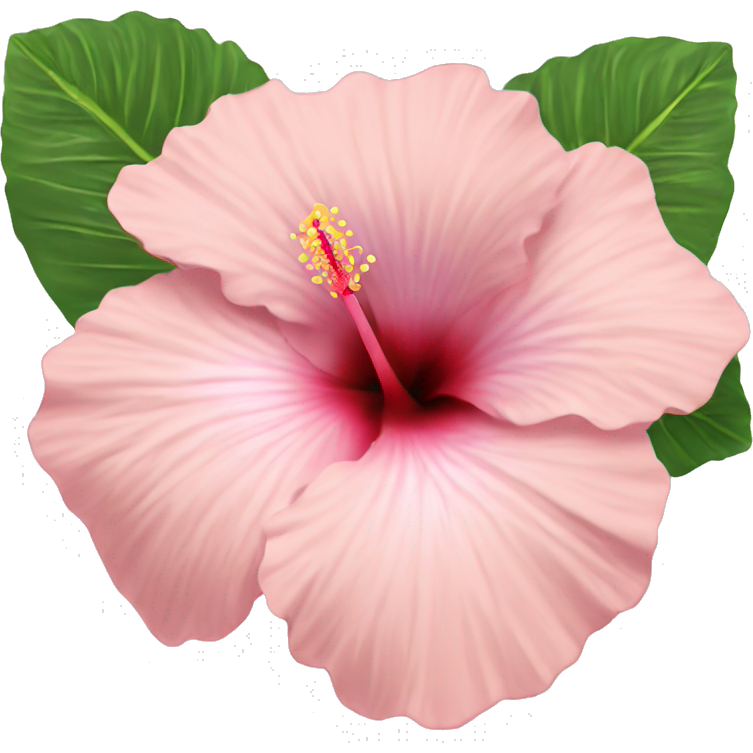 Light pink hibiscus ￼