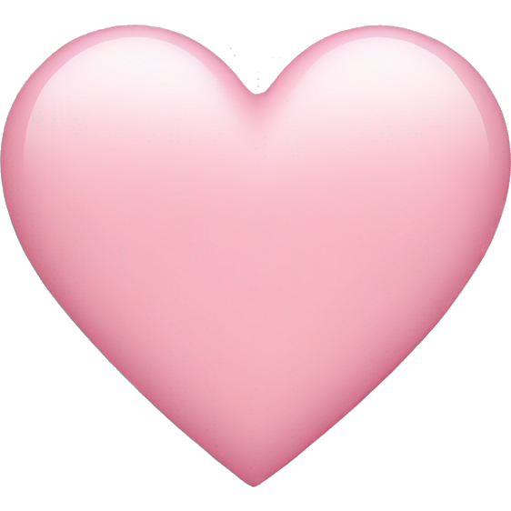 Light pink heart