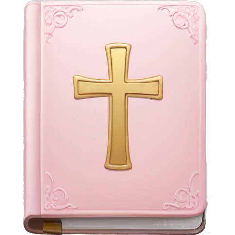 Pale pink Holy Bible