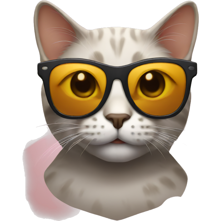 Cat with sunglasses