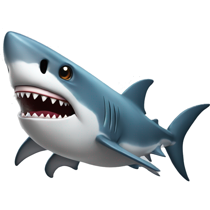 Shark with a top hat