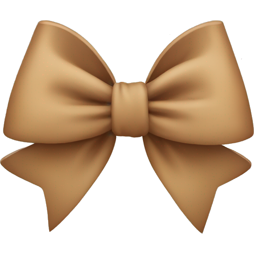 Light brown bow