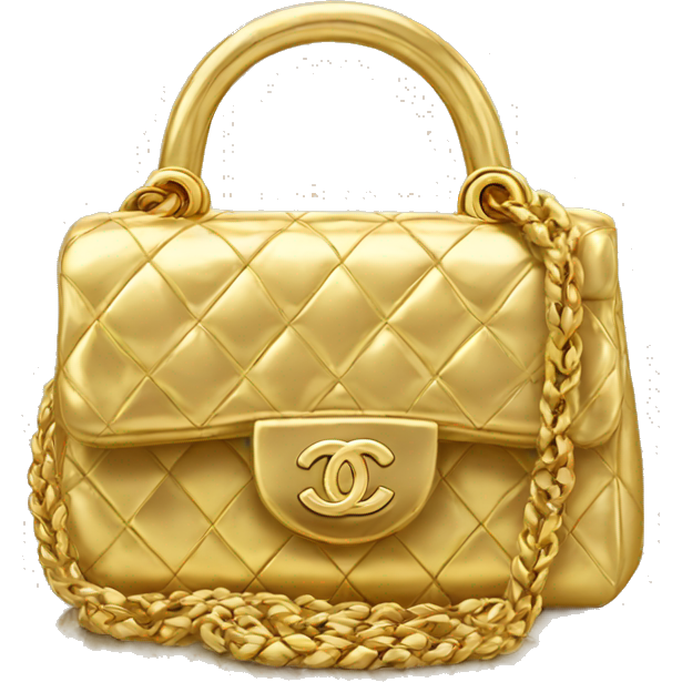 Gold Chanel bag