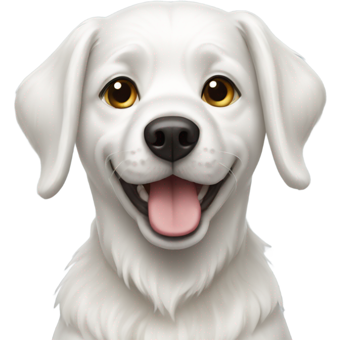 White dog
