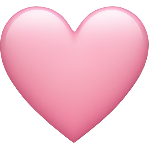 Ligh pink heart