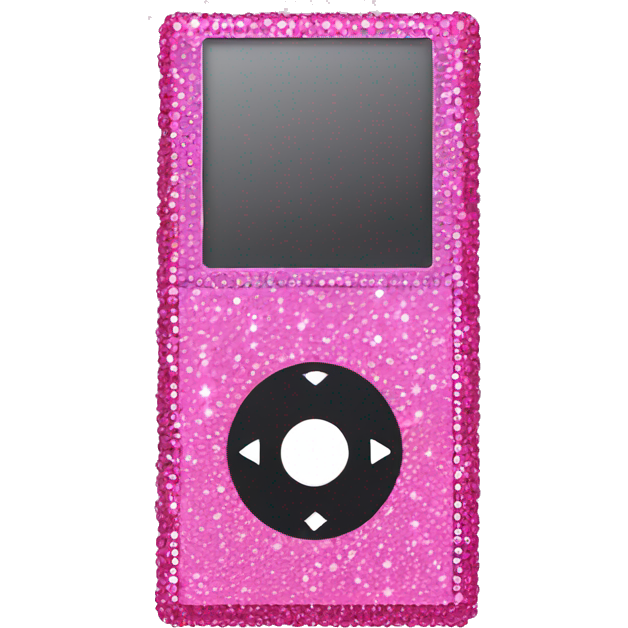 Pink bedazzled ipod nano