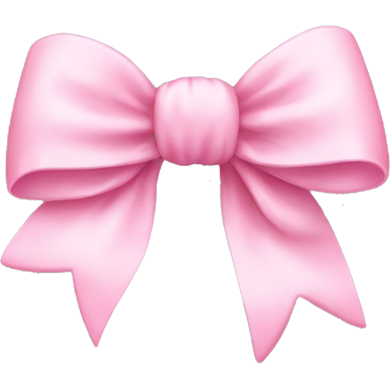 Baby pink bow