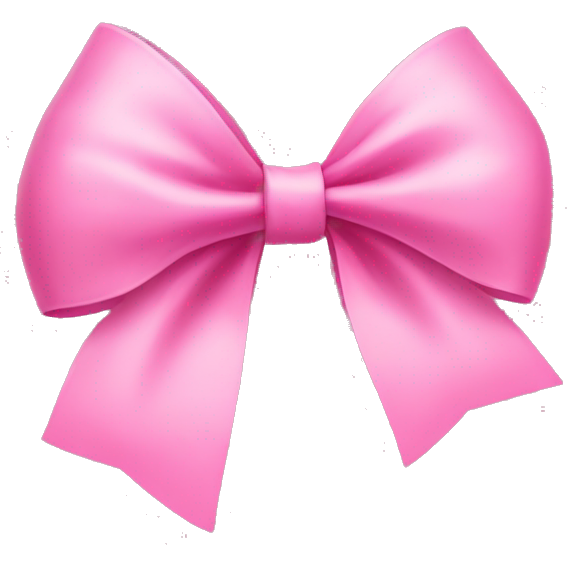 Pink bow