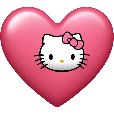 Hello kitty heart
