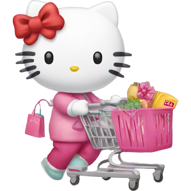 Hello kitty shopping