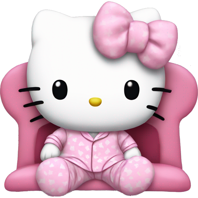 Hello Kitty en pyjama hello kitty