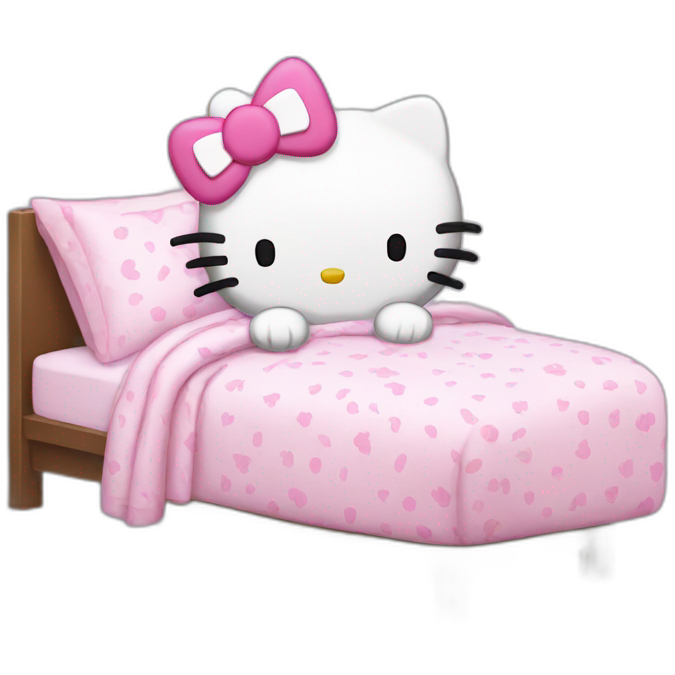 Hello kitty sleep