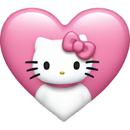 Hello kitty heart