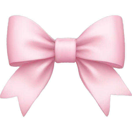 Light pink bows