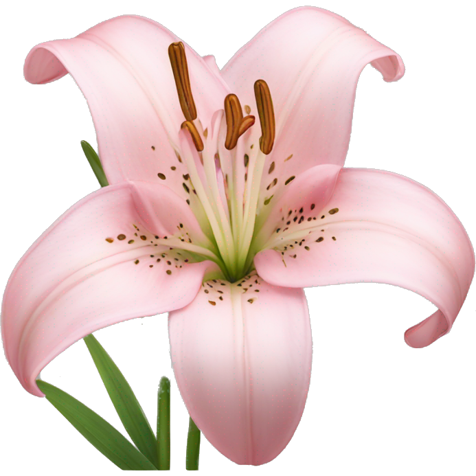 Light pink lilium