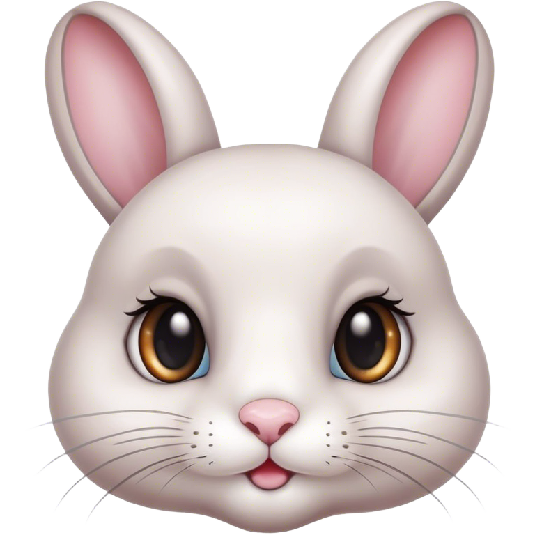 Cute bunny long eye lashes