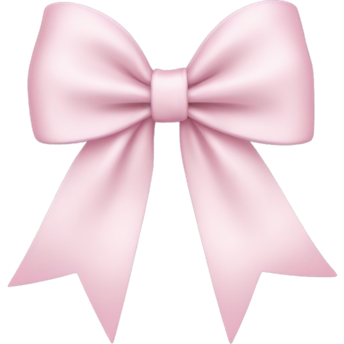 Light pink bow