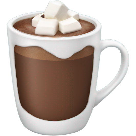 Mug of hot chocolate