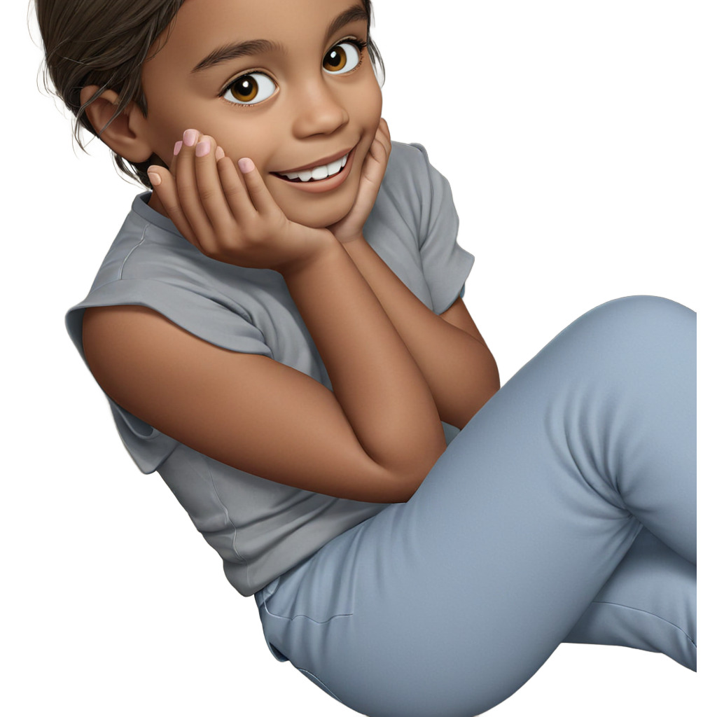 Smiling girl looking at viewer
